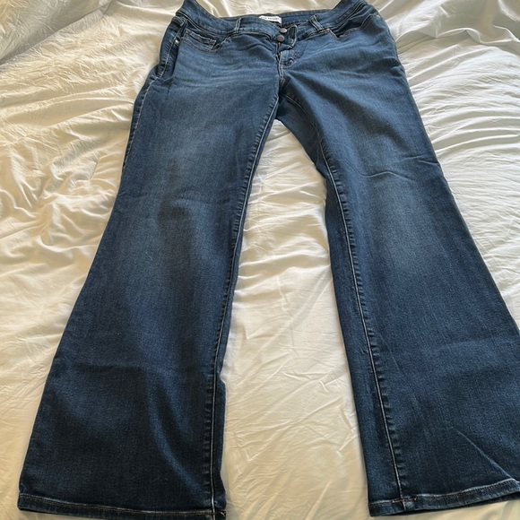 Lane Bryant Denim - Lane Bryant Bootcut Tighter Tummy jeans size 16L.